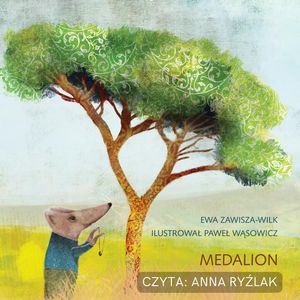 Medalion – okładka audiobooka, autor Ewa Zawisza-Wilk