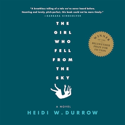The Girl Who Fell from the Sky – omslag til lydbogen af Heidi W. Durrow