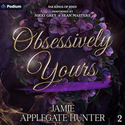 Obsessively Yours – omslag til lydbogen af Jamie Applegate Hunter