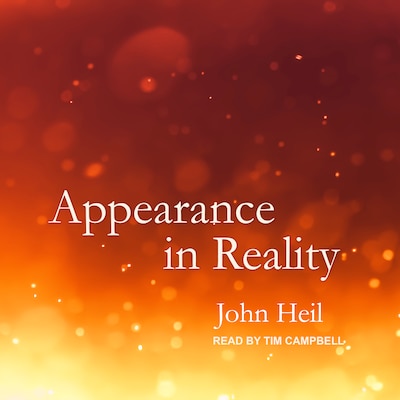 Appearance in Reality – omslag til lydbogen af John Heil