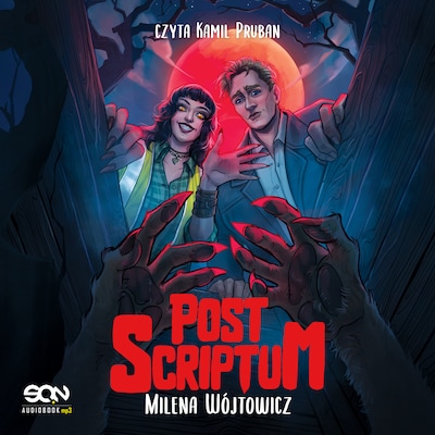 Post Scriptum – okładka audiobooka, autor Milena Wójtowicz