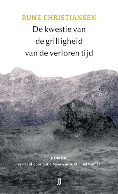 De kwestie van de grilligheid van de verloren tijd – omslag van het luisterboek van Rune Christiansen
