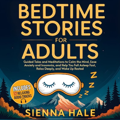 Bedtime Stories for Adults – omslag til lydbogen af Sienna Hale