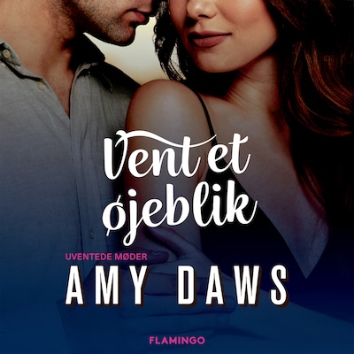 Vent et øjeblik – omslag til lydbogen af Amy Daws