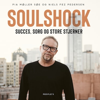 Soulshock – omslag til lydbogen af Niels Fez Pedersen, Pia Møller Søe, Carsten Højer Schack