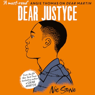 Dear Justyce – omslag til lydbogen af Nic Stone