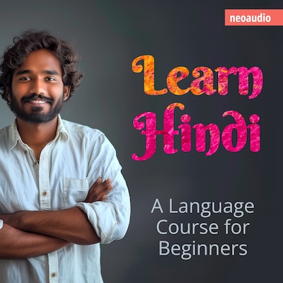 Language Courses for Beginners, Learn Hindi (Unabridged) – omslag til lydbogen af NeoAudio