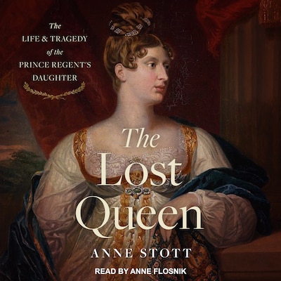 The Lost Queen – omslag til lydbogen af Anne M. Stott