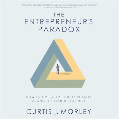 The Entrepreneur’s Paradox – omslag til lydbogen af Curtis Morley