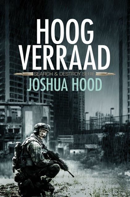 Hoogverraad – omslag van het luisterboek van Joshua Hood