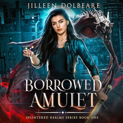 Borrowed Amulet – omslag til lydbogen af Jilleen Dolbeare