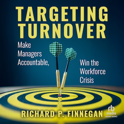 Targeting Turnover – omslag til lydbogen af Richard P. Finnegan