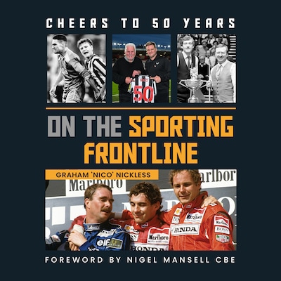 Cheers To 50 Years – omslag til lydbogen af Graham 'Nico' Nickless