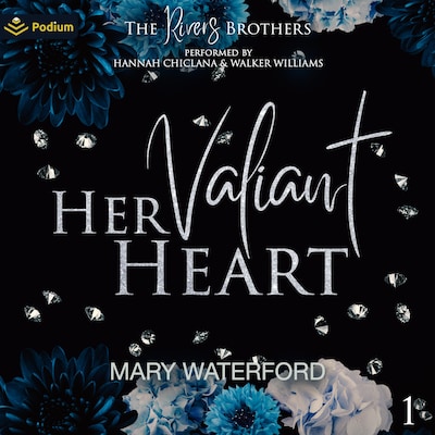Her Valiant Heart – omslag til lydbogen af Mary Waterford