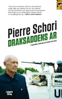 Draksåddens år – omslag till ljudboken av Pierre Schori