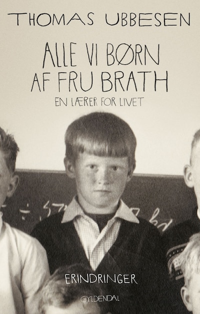 Alle vi børn af fru Brath – omslag til lydbogen af Thomas Ubbesen