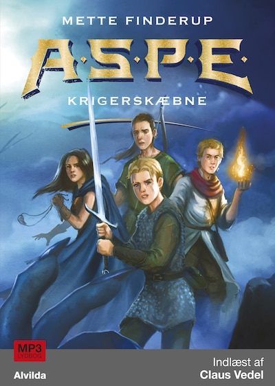 A.S.P.E. 2: Krigerskæbne – omslag til lydbogen af Mette Finderup