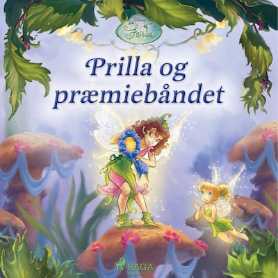 Disney Fairies - Prilla og præmiebåndet – omslag til lydbogen af Disney