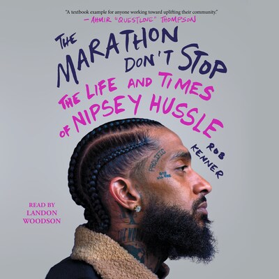 The Marathon Don't Stop – omslag til lydbogen af Rob Kenner