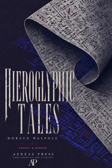 Hieroglyphic Tales – omslag til lydbogen af Horace Walpole