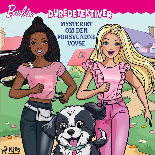 Barbie Dyredetektiver – Mysteriet om den forsvundne vovse – omslag til lydbogen af Mattel