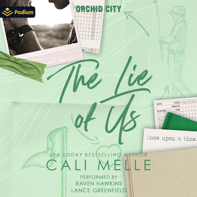 The Lie of Us – omslag til lydbogen af Cali Melle