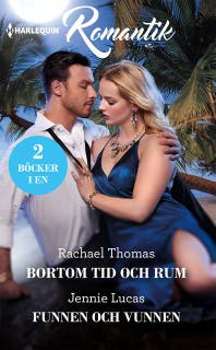 Bortom tid och rum / Funnen och vunnen – omslag till ljudboken av Jennie Lucas,Rachael Thomas