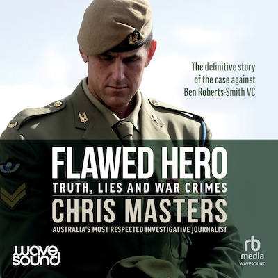 Flawed Hero – omslag til lydbogen af Chris Masters