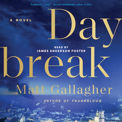 Daybreak – omslag til lydbogen af Matt Gallagher