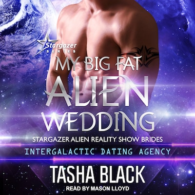 My Big Fat Alien Wedding – omslag til lydbogen af Tasha Black
