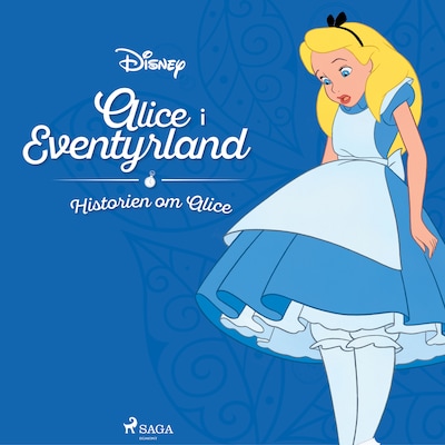 Alice i Eventyrland – omslag til lydbogen af Disney