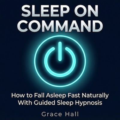 Sleep on Command – omslag til lydbogen af Grace Hall