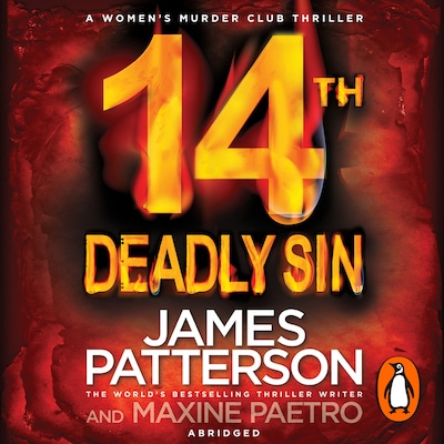 14th Deadly Sin – omslag til lydbogen af James Patterson