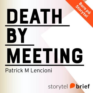 Death by meeting - En fabel om ledarskap – omslag till ljudboken av Patrick Lencioni