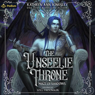 The Unseelie Throne – omslag til lydbogen af Kathryn Ann Kingsley
