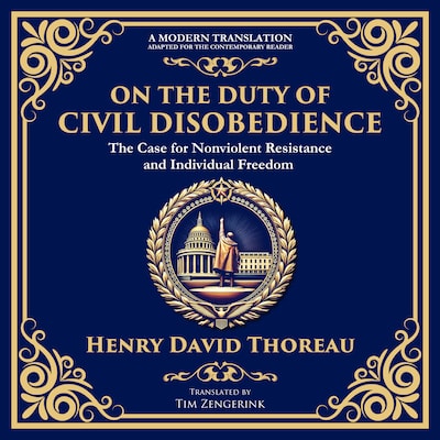 On the Duty of Civil Disobedience – omslag til lydbogen af Henry David Thoreau, Tim Zengerink