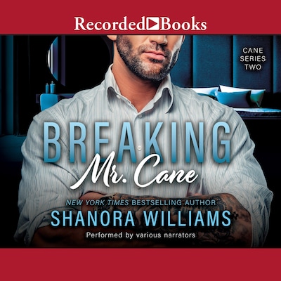 Breaking Mr. Cane – omslag til lydbogen af Shanora Williams