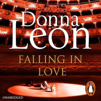 Falling in Love – omslag til lydbogen af Donna Leon