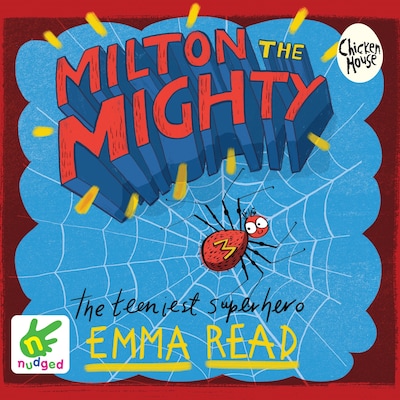 Milton the Mighty – omslag til lydbogen af Emma Read