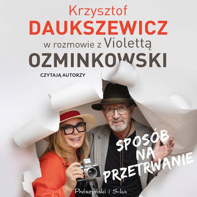 Sposób na przetrwanie – okładka audiobooka, autor Krzysztof Daukszewicz, Violetta Ozminkowski