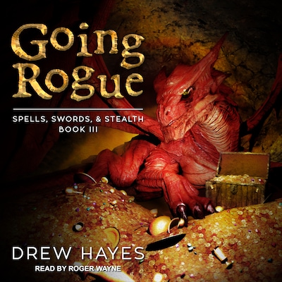 Going Rogue – omslag til lydbogen af Drew Hayes