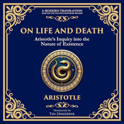 On Life and Death – omslag til lydbogen af Aristotle, Tim Zengerink
