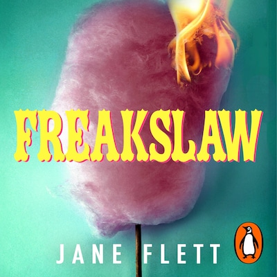 Freakslaw – omslag til lydbogen af Jane Flett