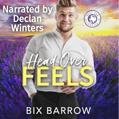Head Over Feels – omslag til lydbogen af Bix Barrow
