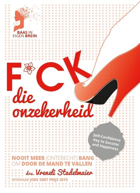 F*ck die Onzekerheid: nooit meer (onterecht) bang om door de mand te vallen – omslag van het luisterboek van Vreneli Stadelmaier