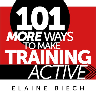 101 More Ways to Make Training Active – omslag til lydbogen af Elaine Biech