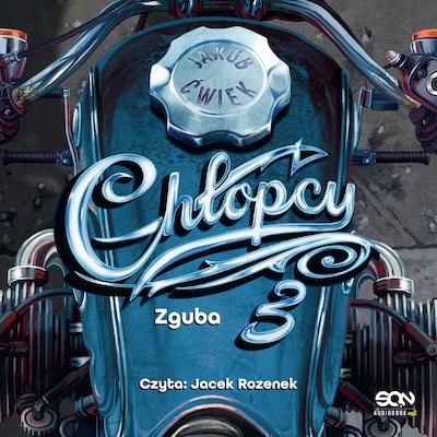 Chłopcy 3. Zguba – okładka audiobooka, autor Jakub Ćwiek