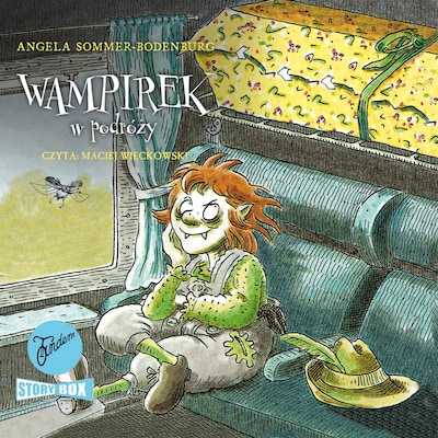 Wampirek. Tom 3. Wampirek w podróży – okładka audiobooka, autor Angela Sommer-Bodenburg