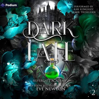Dark Fate: Silvergate Academy, Book 2 – omslag till ljudboken av Eve Newton