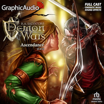 Ascendance (2 of 2) [Dramatized Adaptation] – omslag til lydbogen af R.A. Salvatore
